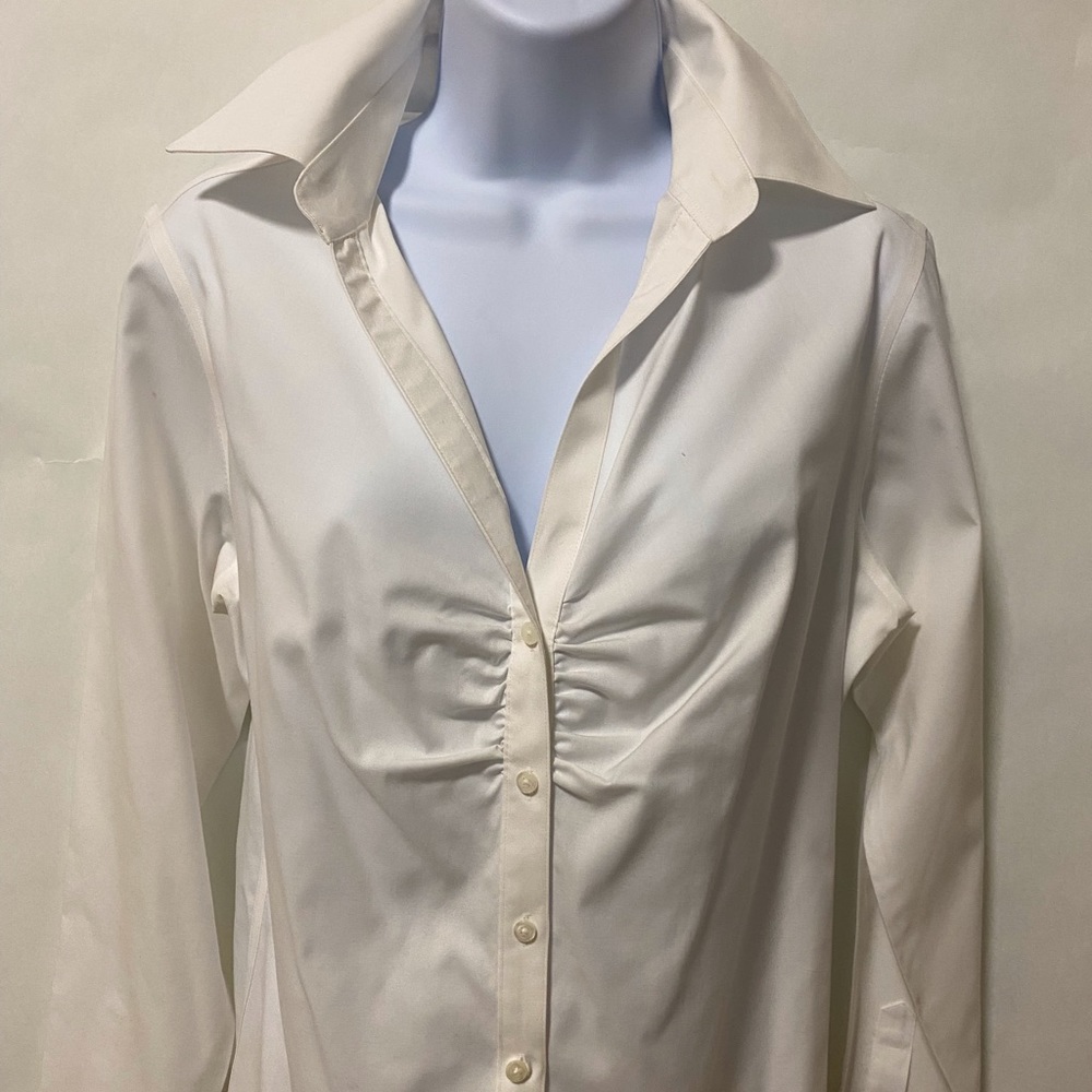 Brooks Brothers, 2 White button down shirts size 8